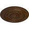 Ekena Millwork Oldham Ceiling Medallion (Fits Canopies up to 8 5/8"), 18"OD x 1 1/4"P, Root Beer Crackle CM18OLRBC - alternate 2